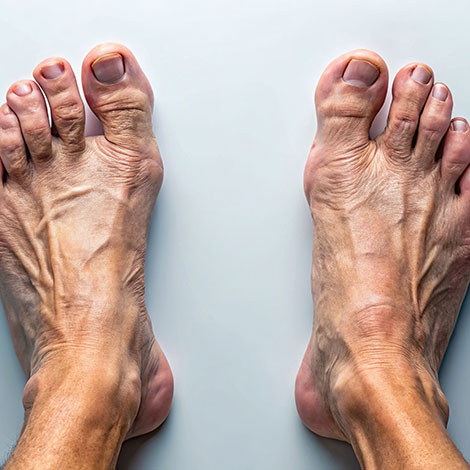 arthritic feet